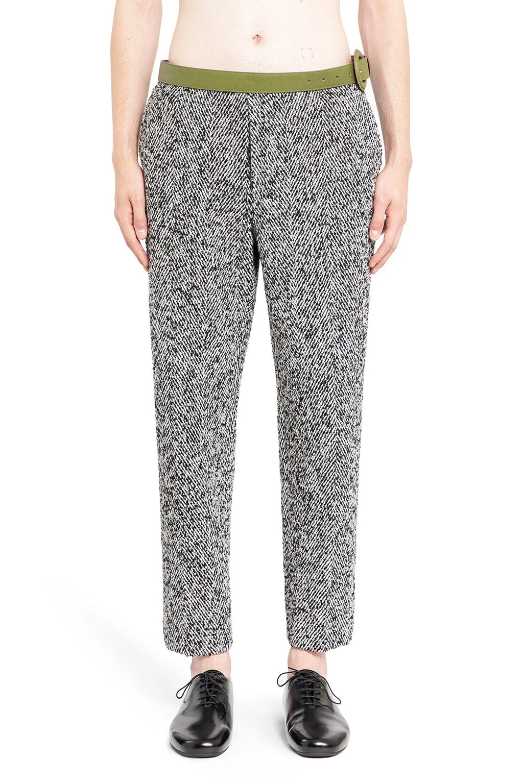 Wool Blend Pants Prada – Гарантія оригінальності – вид ззаду