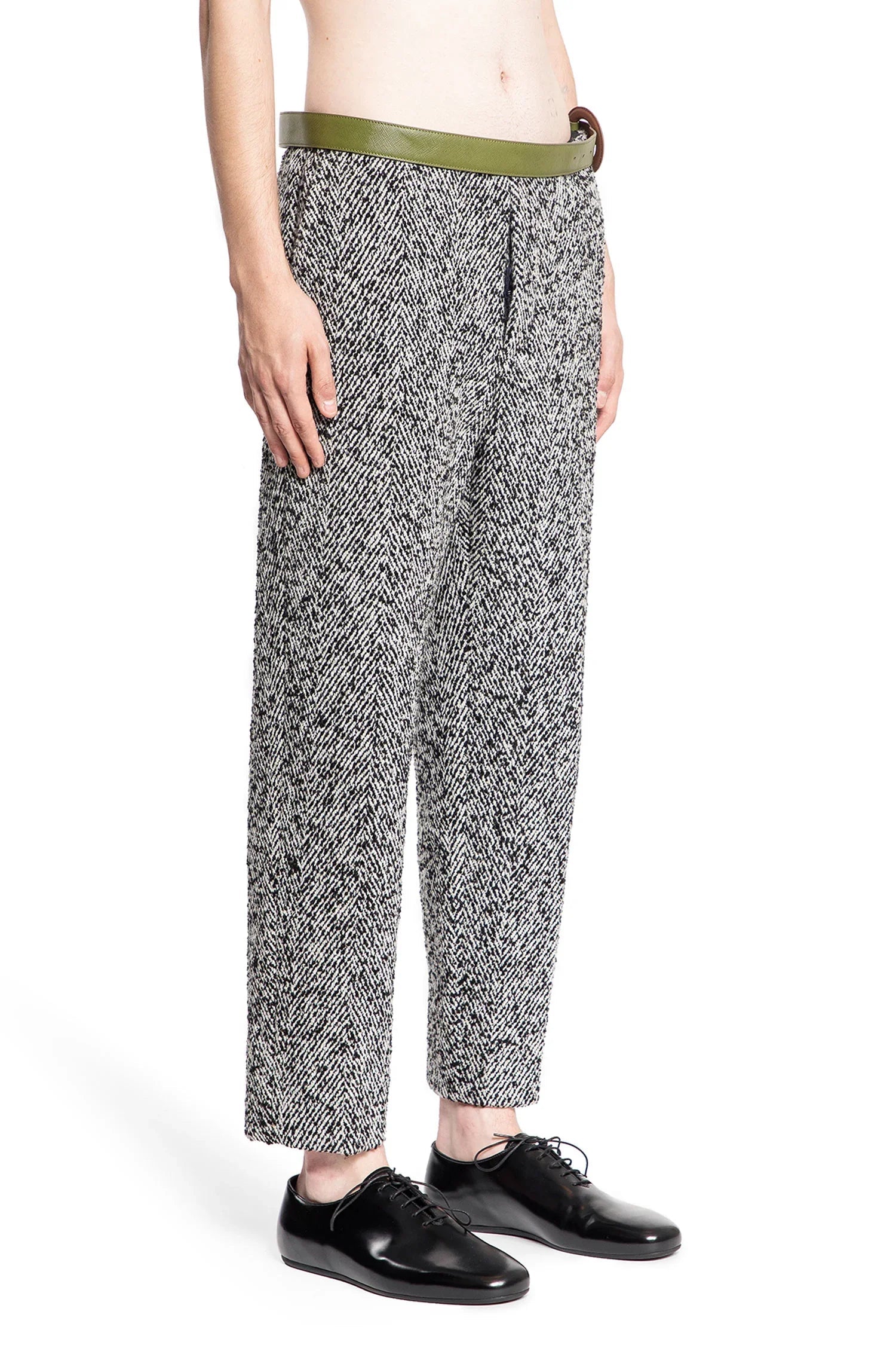 Wool Blend Pants Prada – Гарантія оригінальності – детальний вид