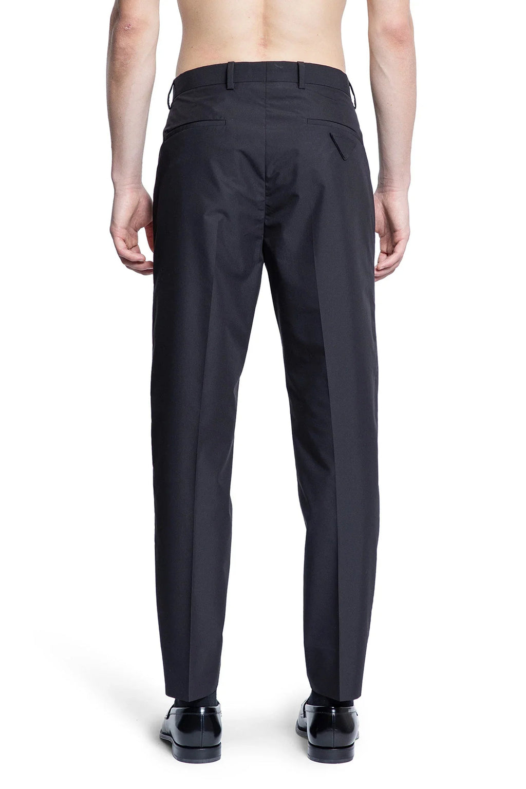 Оригінальна Technical Cotton Trousers Prada – збільшений вид