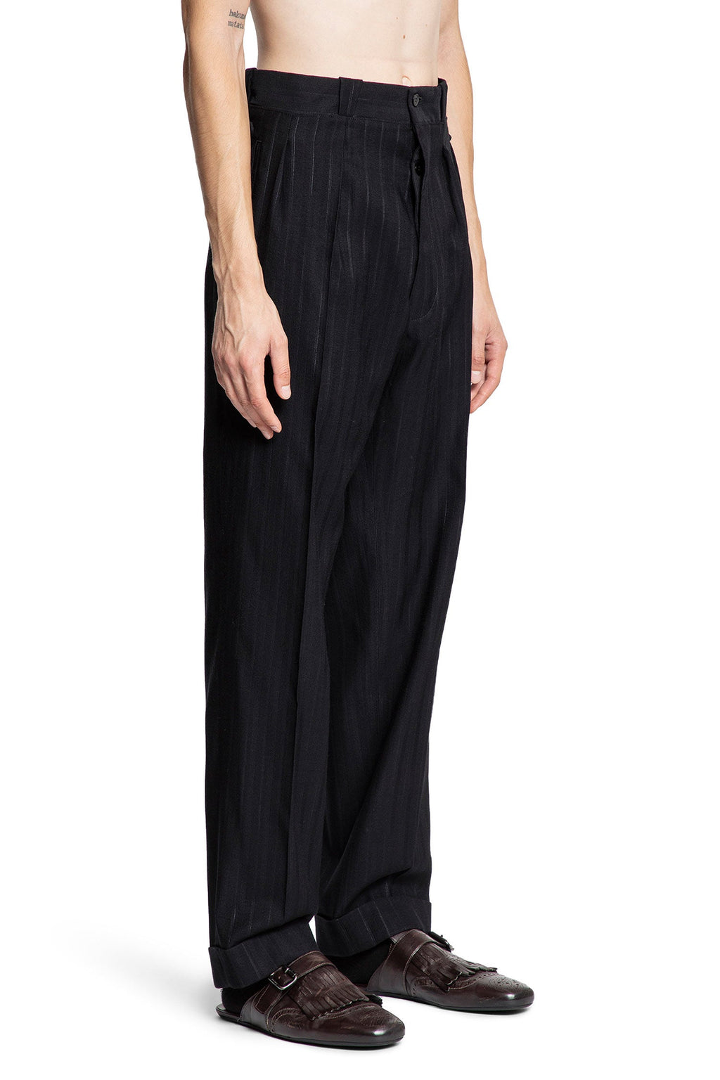Pinstriped Wool Trousers Prada оригінал – Купити в Україні – детальний вид