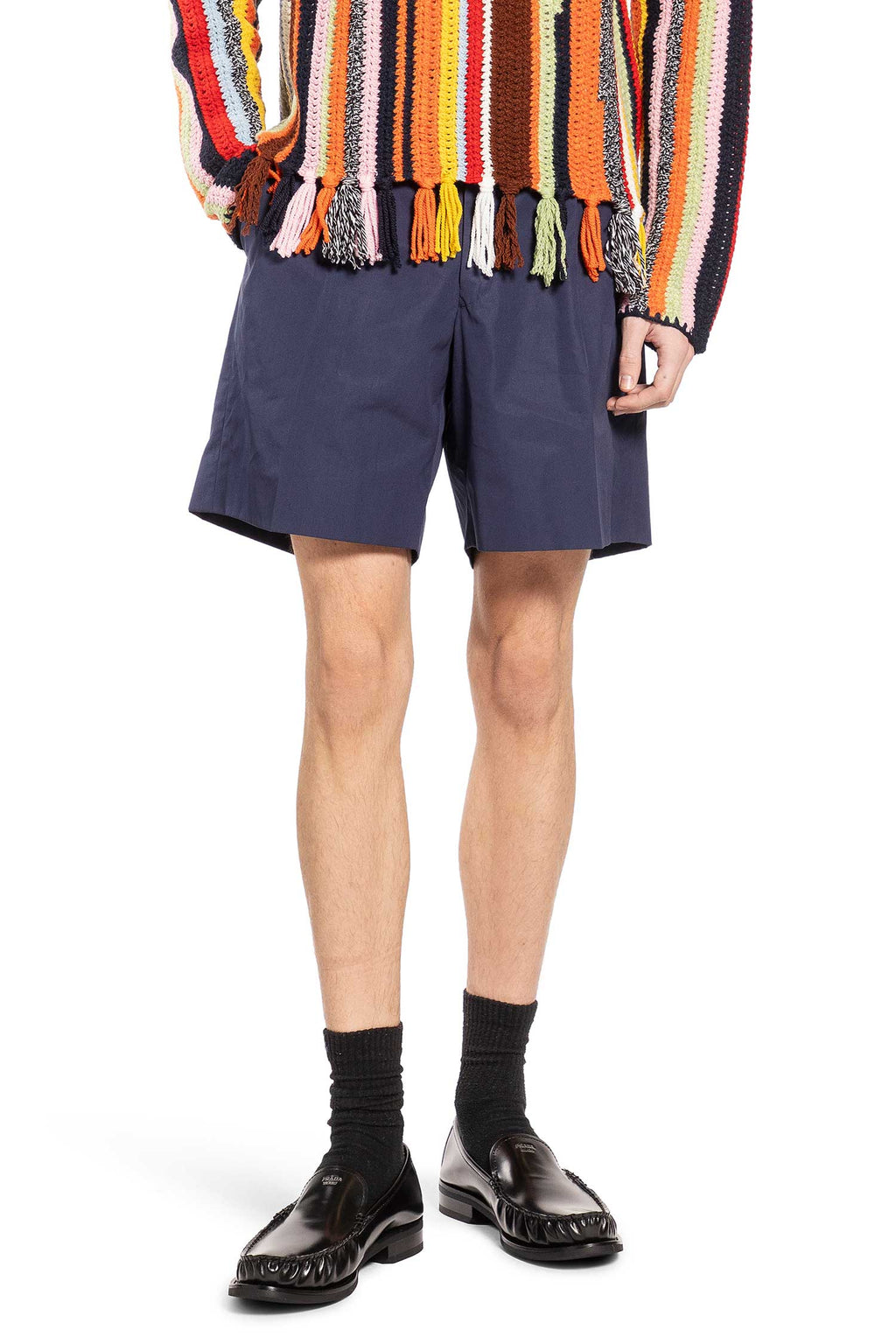 Cotton Bermudas Prada оригінал – Купити в Україні – боковий вид