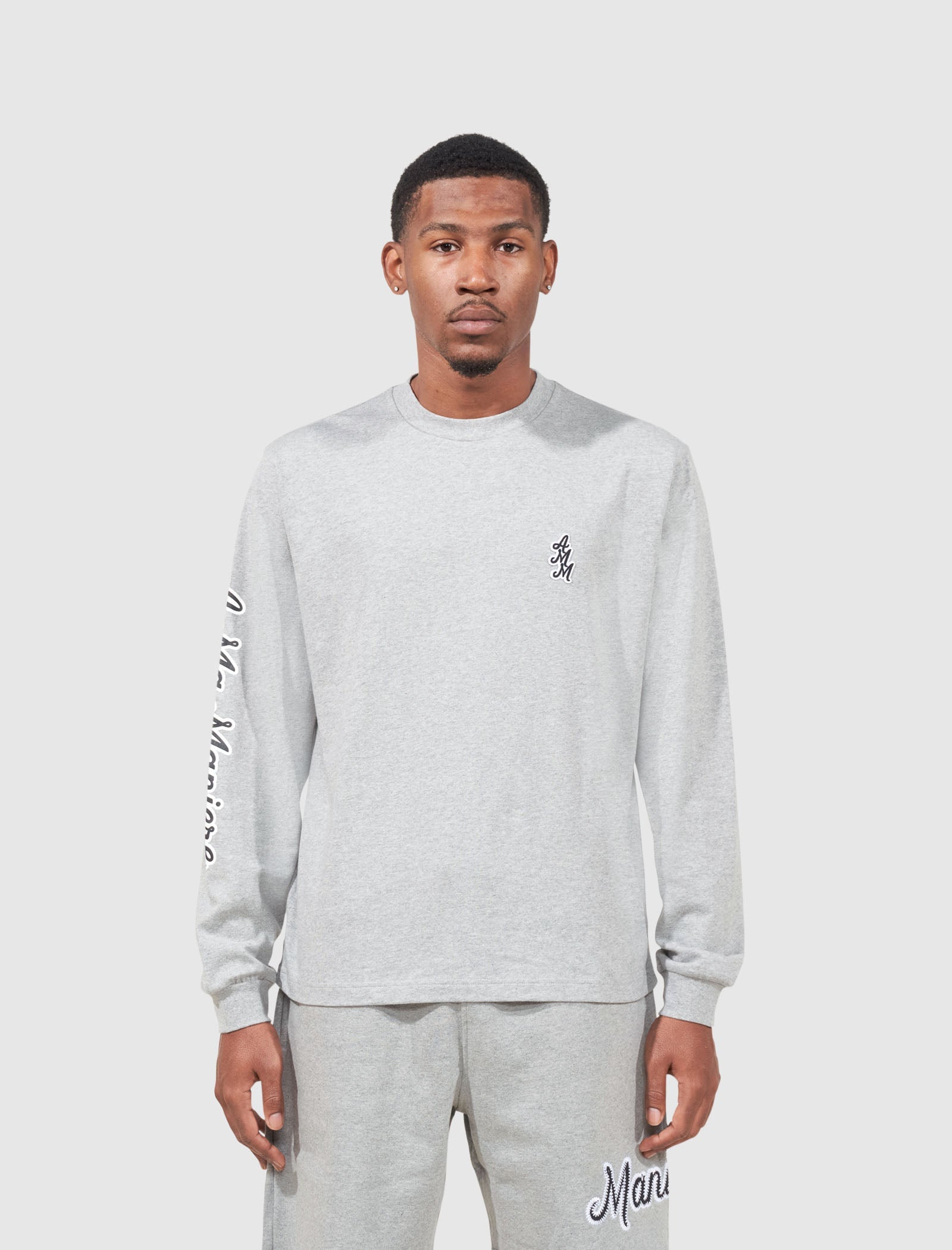 Оригінальна Amm Cursive Logo Long Sleeve A ma maniere – вид ззаду