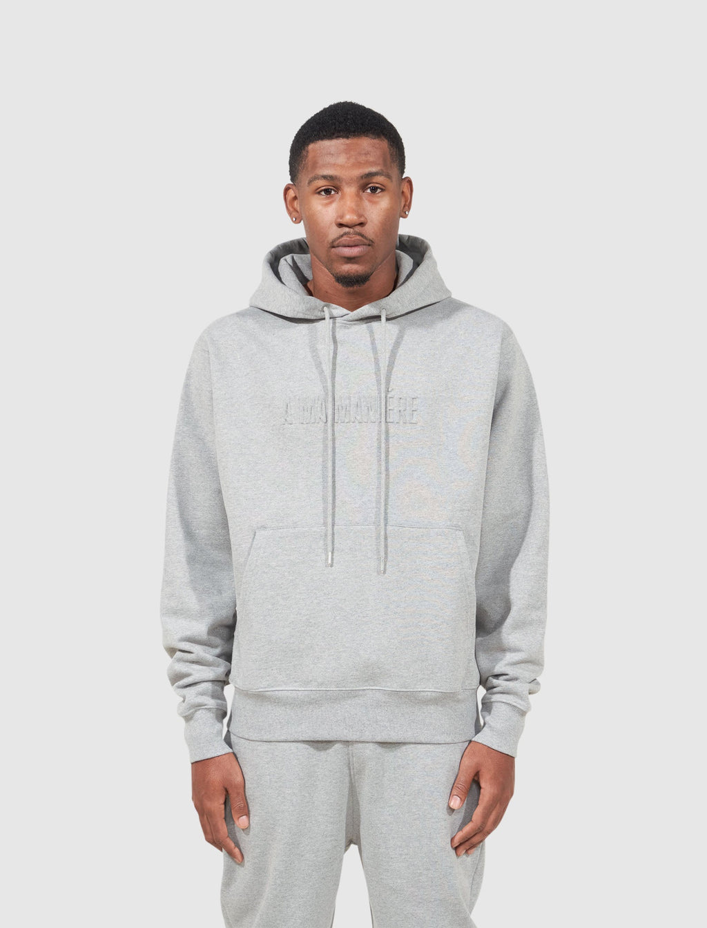 Contrast Stitch Hoodie A ma maniere – Гарантія оригінальності – вид ззаду