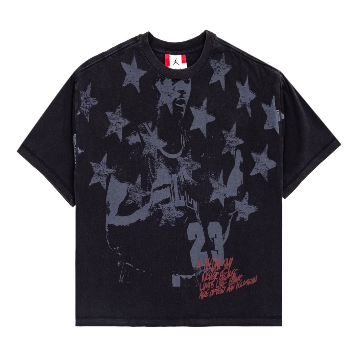 M J Ih Mj Star Ss Tee Air jordan – Гарантія оригінальності – боковий вид