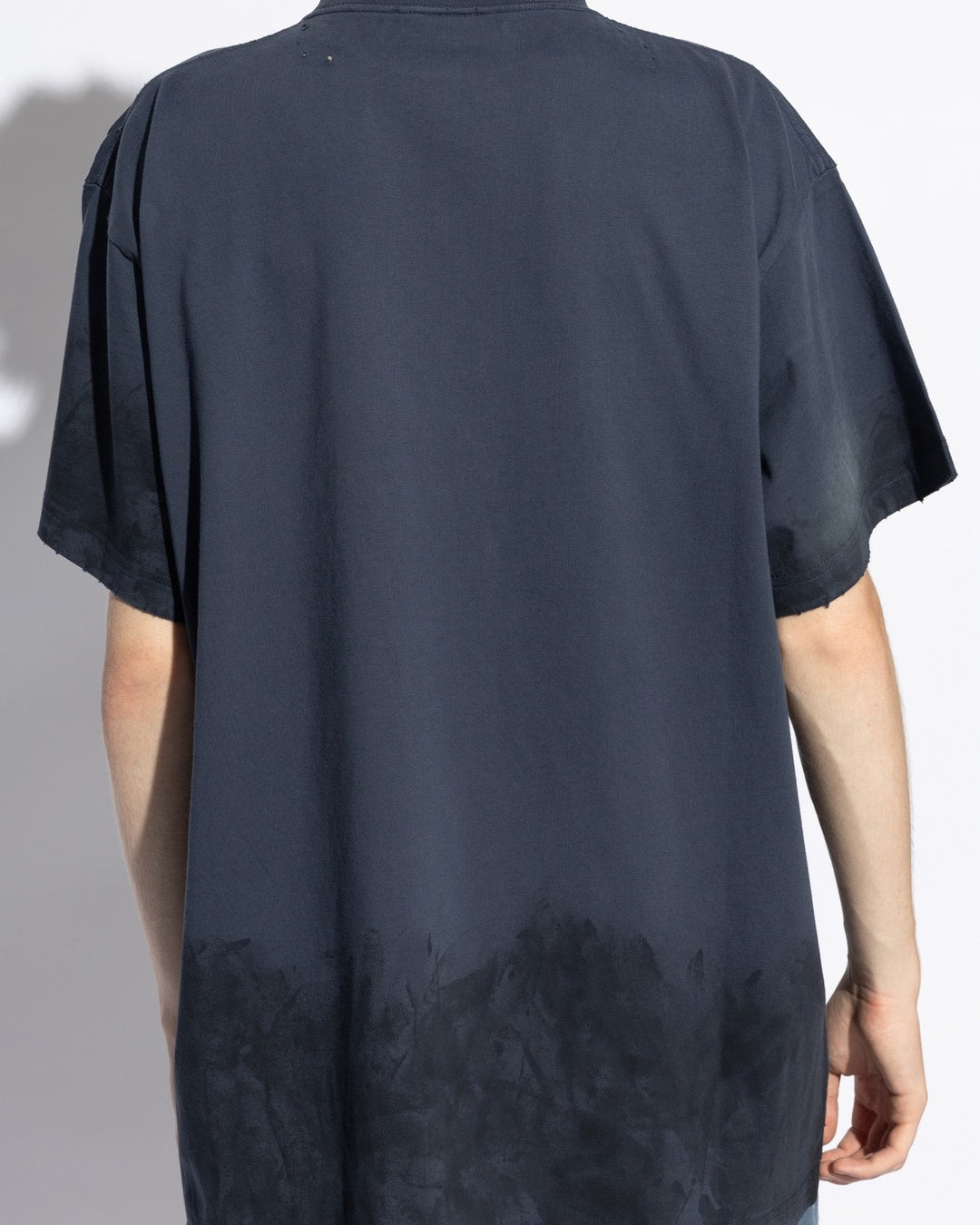 3B Stencil Vintage Navy T-Shirt Balenciaga оригінал – Купити в Україні – збільшений вид