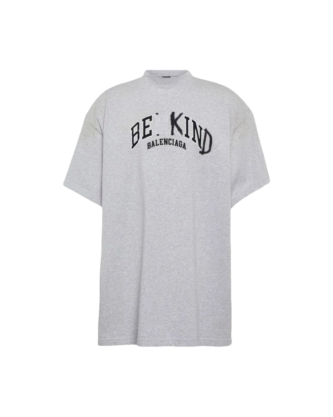 Be Kind Light Grey T-Shirt Balenciaga оригінал – Купити в Україні – боковий вид