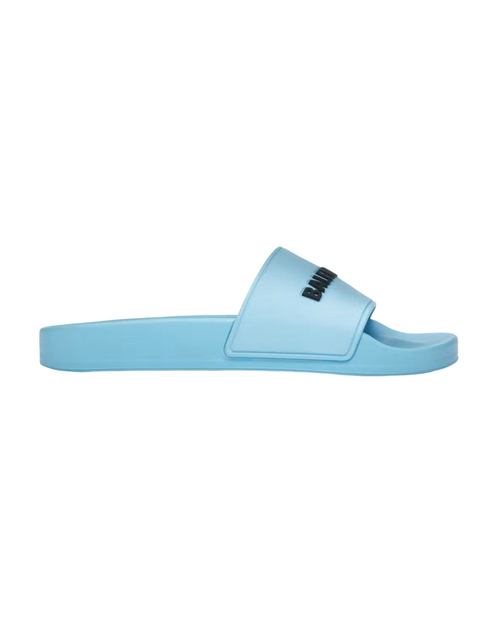 Pool Slide Light Blue Sandals, Balenciaga, photo 2