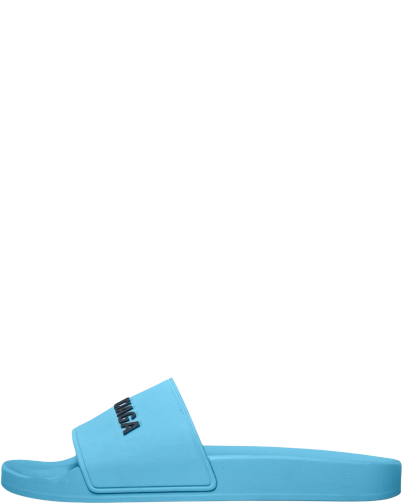 Pool Slide Light Blue Sandals Balenciaga оригінал – Купити в Україні