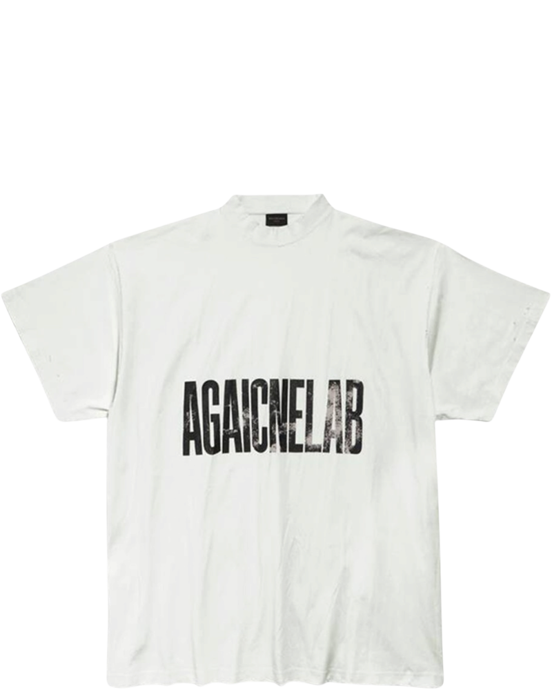 Agaicnelab Logo White T-Shirt Balenciaga оригінал – Купити в Україні