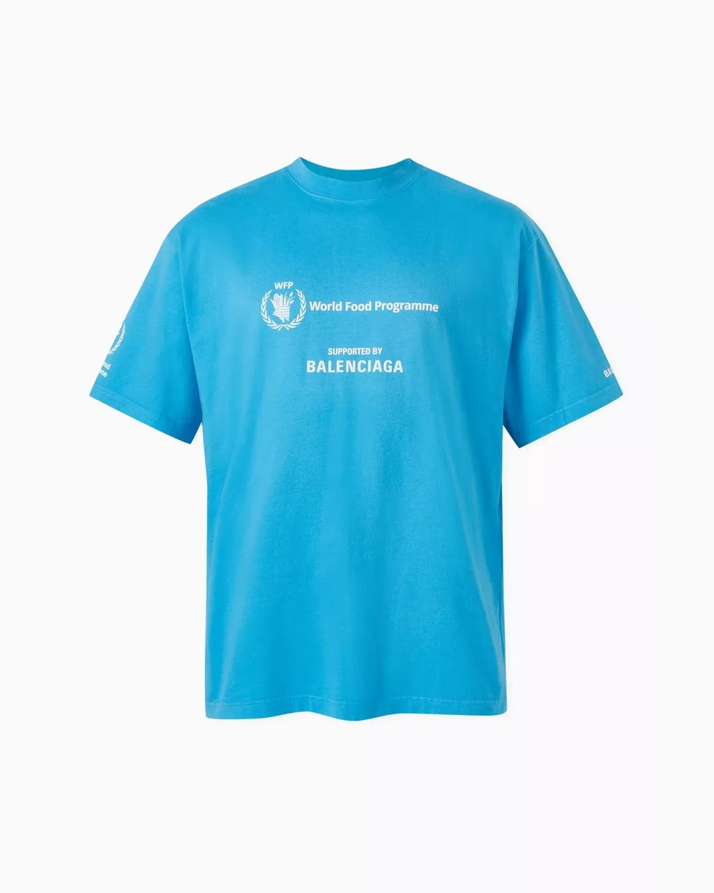 WFP Logo Light Blue T-Shirt, Balenciaga, photo 1