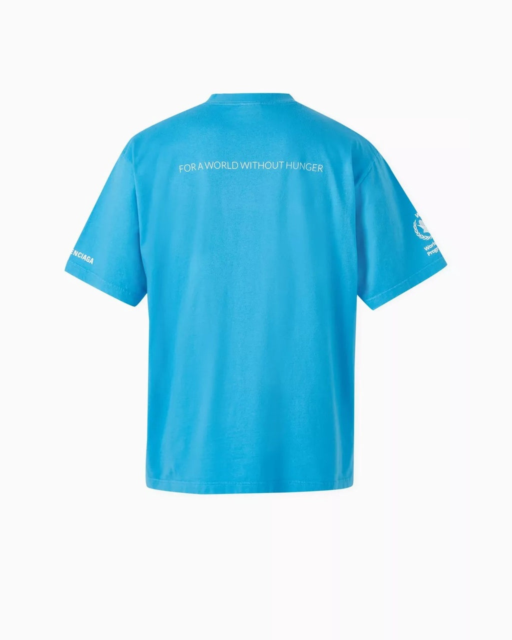WFP Logo Light Blue T-Shirt, Balenciaga, photo 2