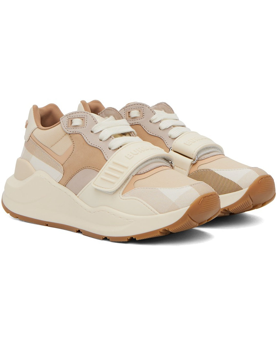 Ramsey Check Cream Sneakers Burberry оригінал – Купити в Україні – детальний вид
