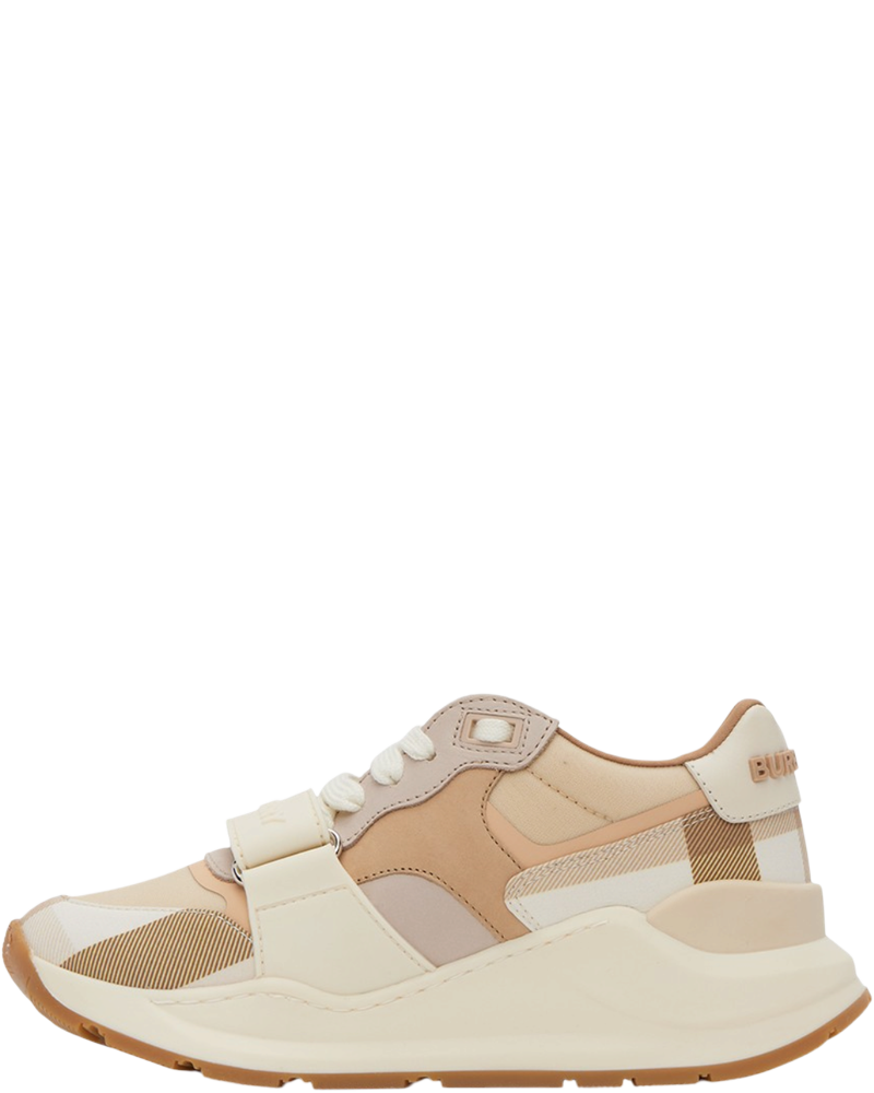 Ramsey Check Cream Sneakers Burberry оригінал – Купити в Україні