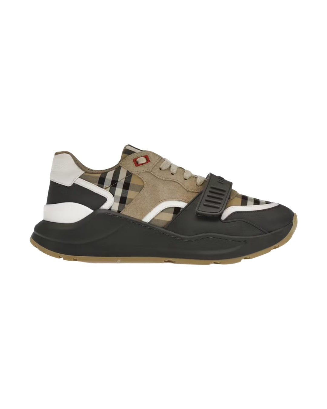 Ramsey Vintage Check Beige Sneakers Burberry оригінал – Купити в Україні – боковий вид