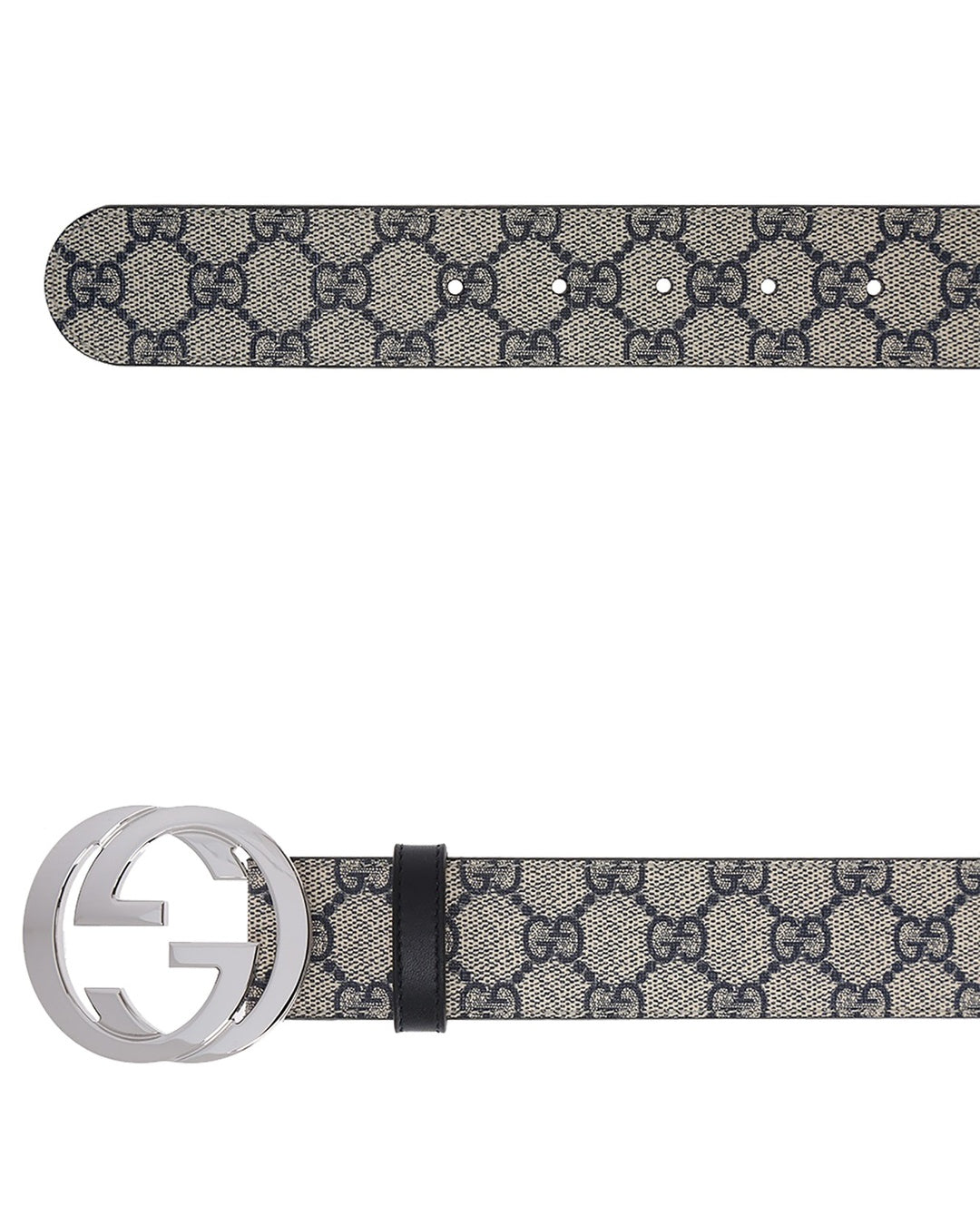 GG Supreme Interlocking G Beige Blue Belt Gucci оригінал – Купити в Україні – детальний вид