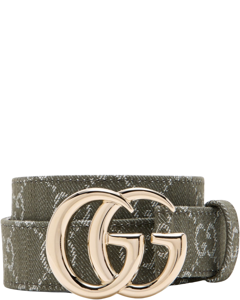 GG Marmont Green Denim Belt Gucci оригінал – Купити в Україні