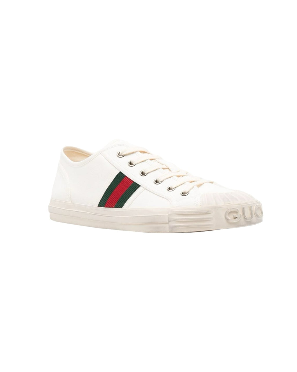 Lido White Web Sneakers, Gucci, photo 2