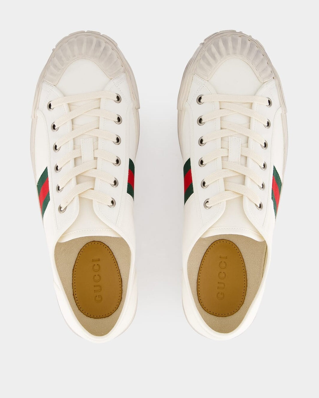 Lido White Web Sneakers Gucci оригінал – Купити в Україні – збільшений вид