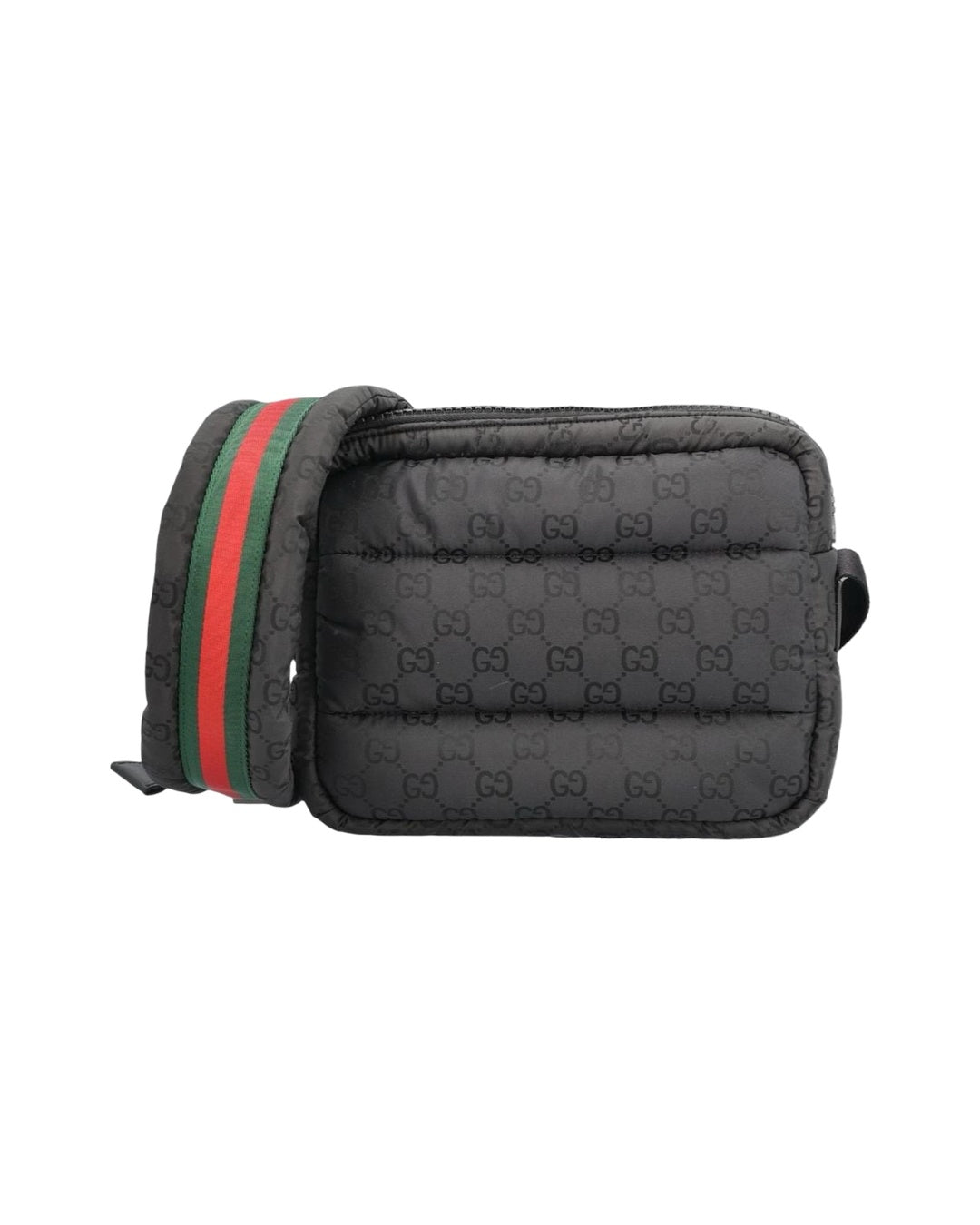 GG Nylon Padded Black Crossbody Bag Gucci оригінал – Купити в Україні – боковий вид