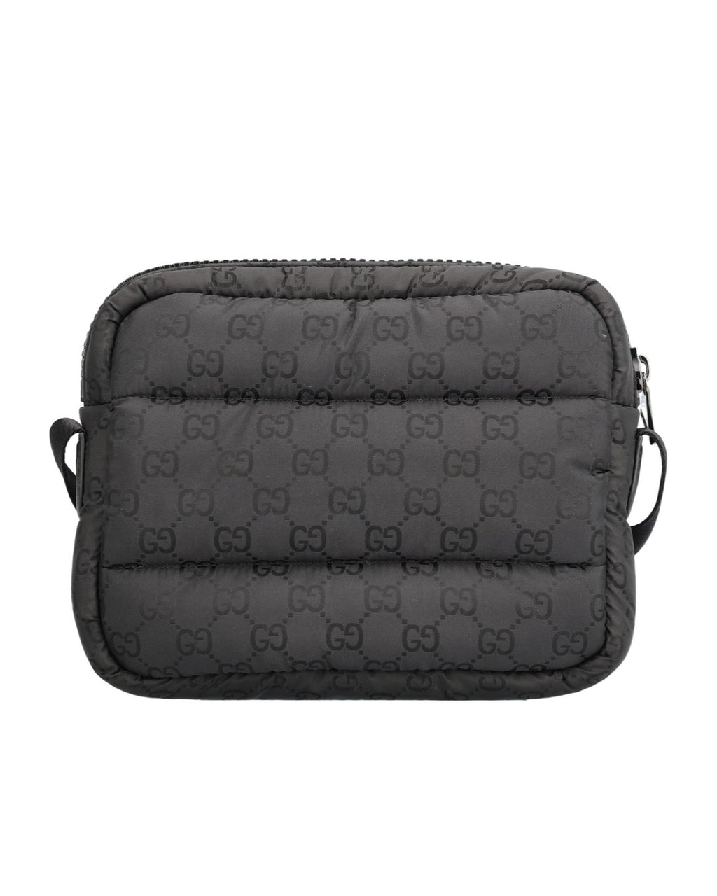 GG Nylon Padded Black Crossbody Bag, Gucci, photo 2