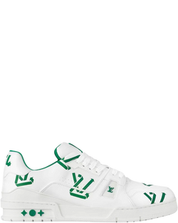 LV Trainer White Green Sneakers Louis vuitton оригінал – Купити в Україні