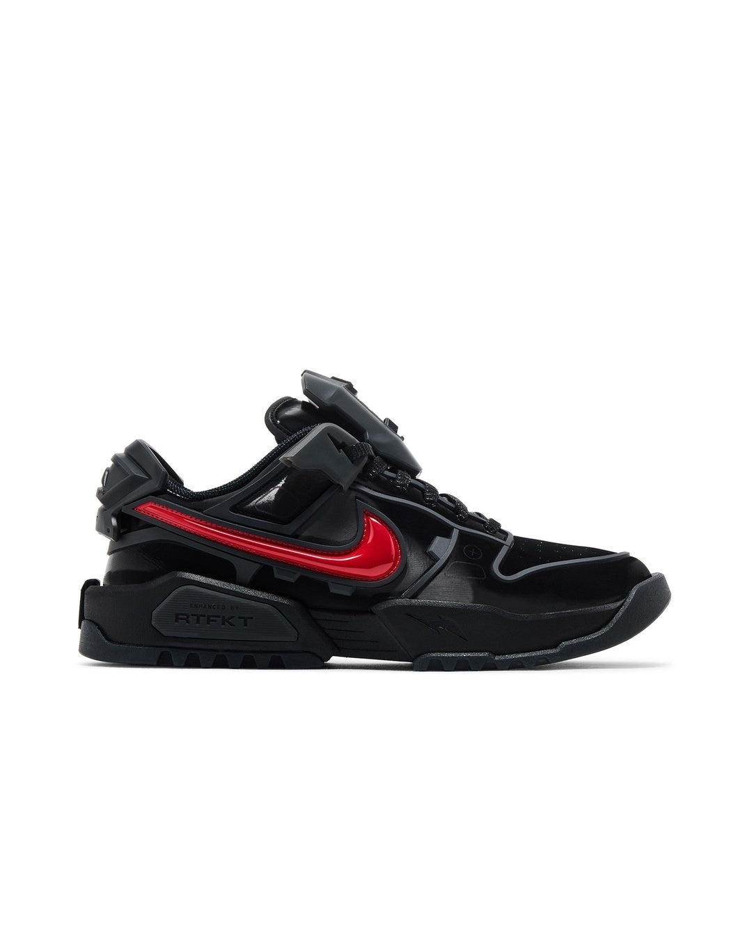 Rtfkt Dunk Genesis Clone X Black Sneakers Nike оригінал – Купити в Україні – боковий вид