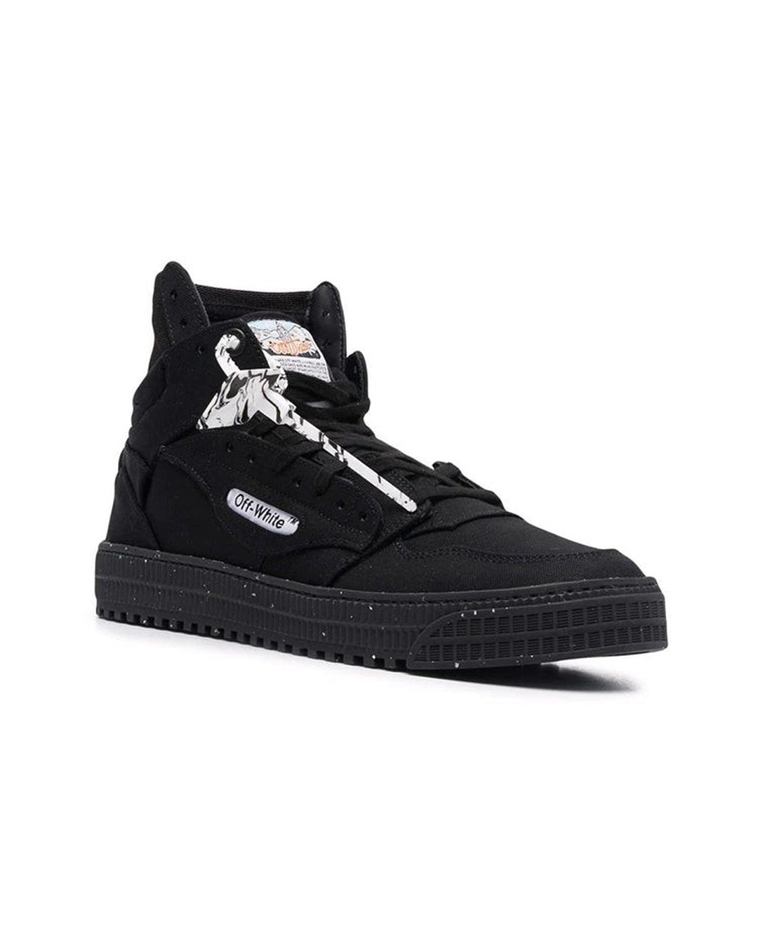 3.0 Off Court High Black Canvas Sneakers Off-white оригінал – Купити в Україні – детальний вид