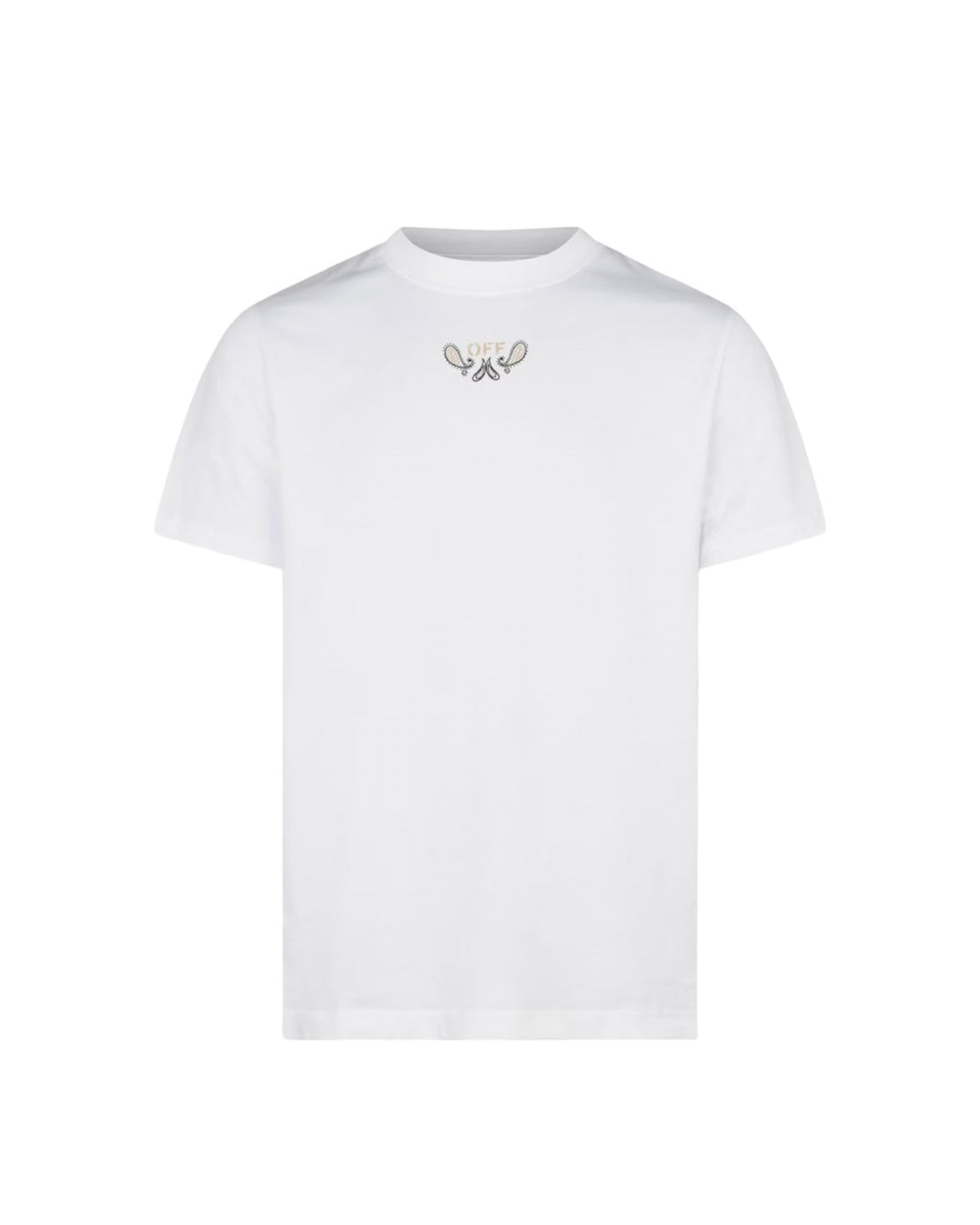 Bandana Arrow Slim White T-Shirt, Off-White, photo 1