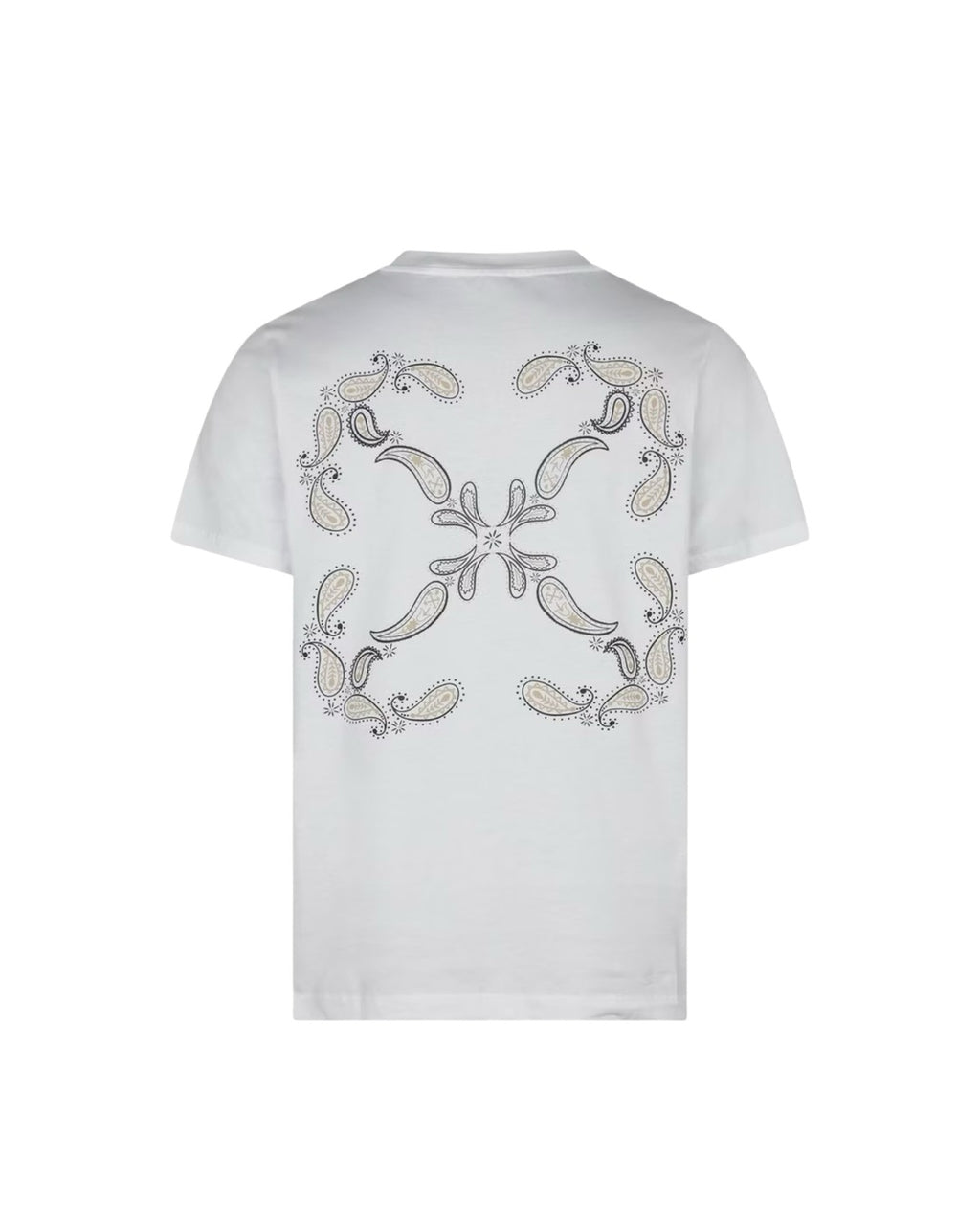 Bandana Arrow Slim White T-Shirt, Off-White, photo 2