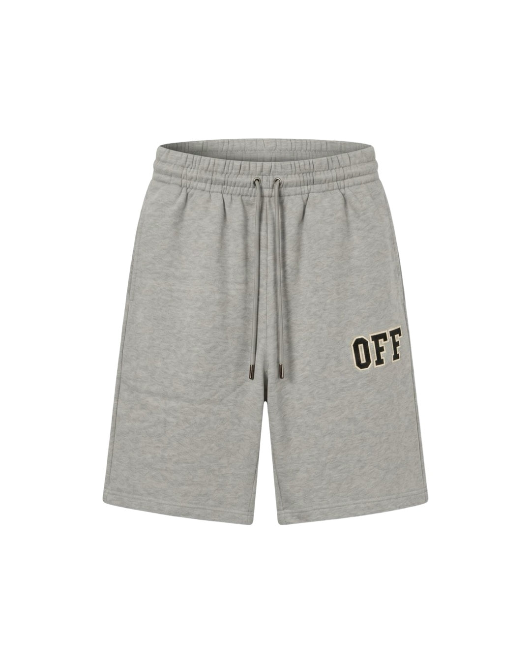 Varsity Logo Grey Sweatshorts Off-white оригінал – Купити в Україні – боковий вид