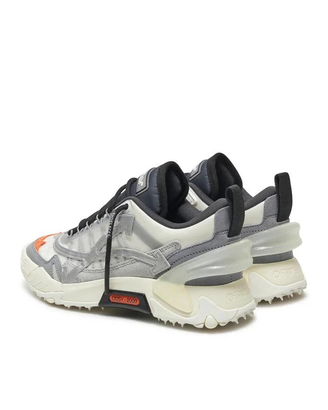Odsy-2000 Grey White Sneakers Off-white оригінал – Купити в Україні – збільшений вид