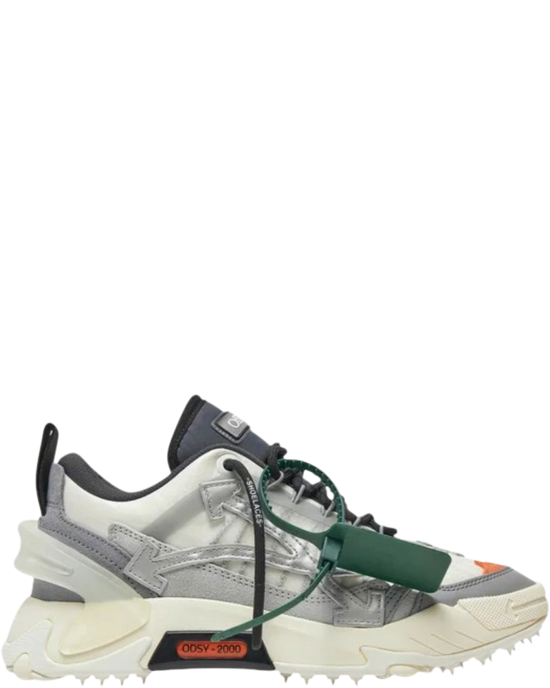 Odsy-2000 Grey White Sneakers Off-white оригінал – Купити в Україні