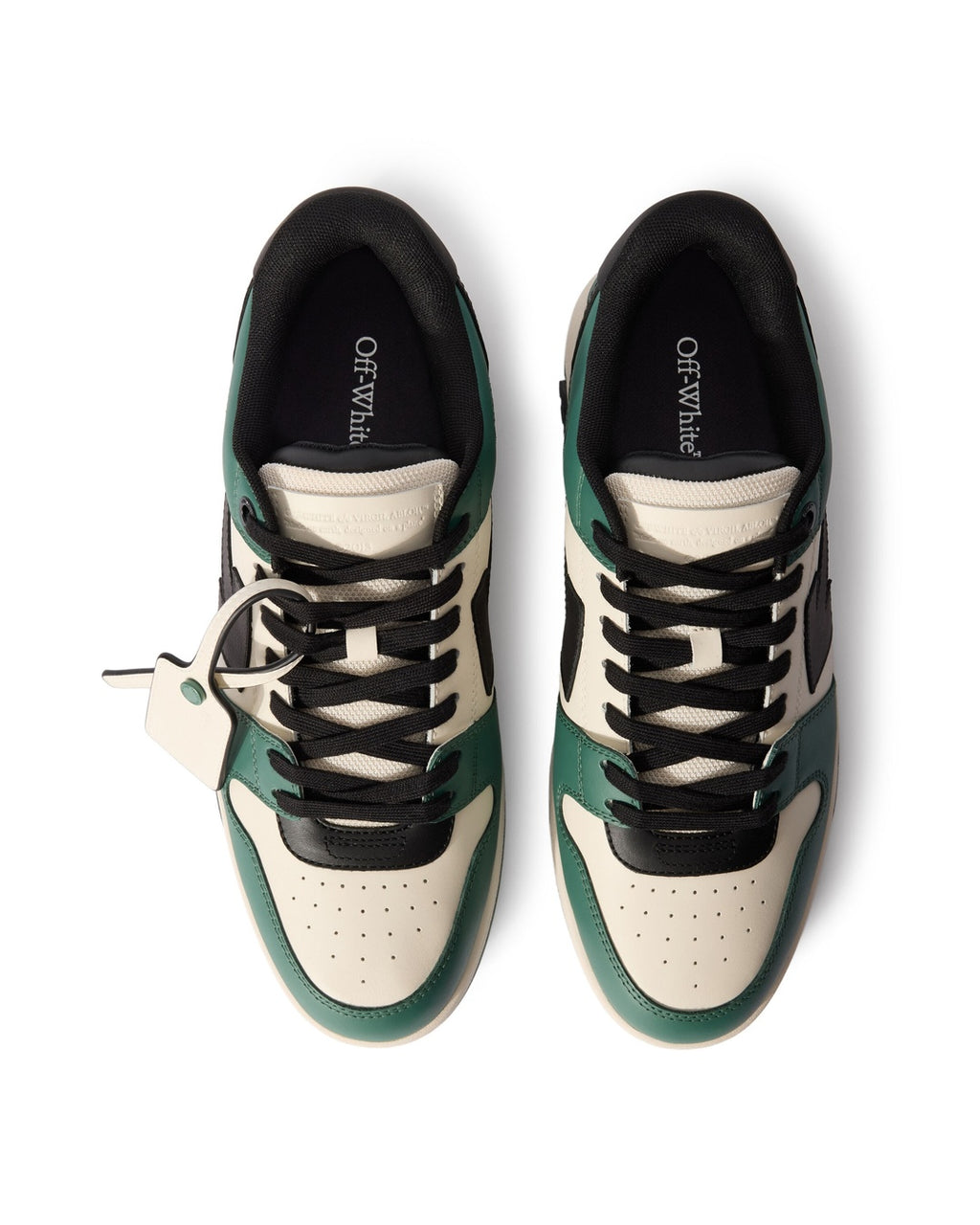 Out Of Office Green White Sneakers, Off-White, photo 4