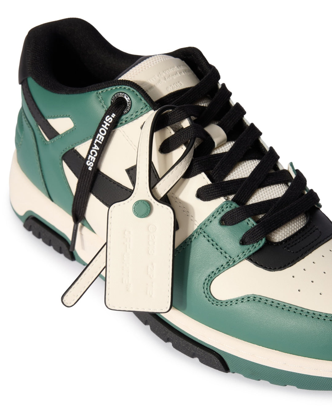 Out Of Office Green White Sneakers Off-white оригінал – Купити в Україні – додатковий вид 5