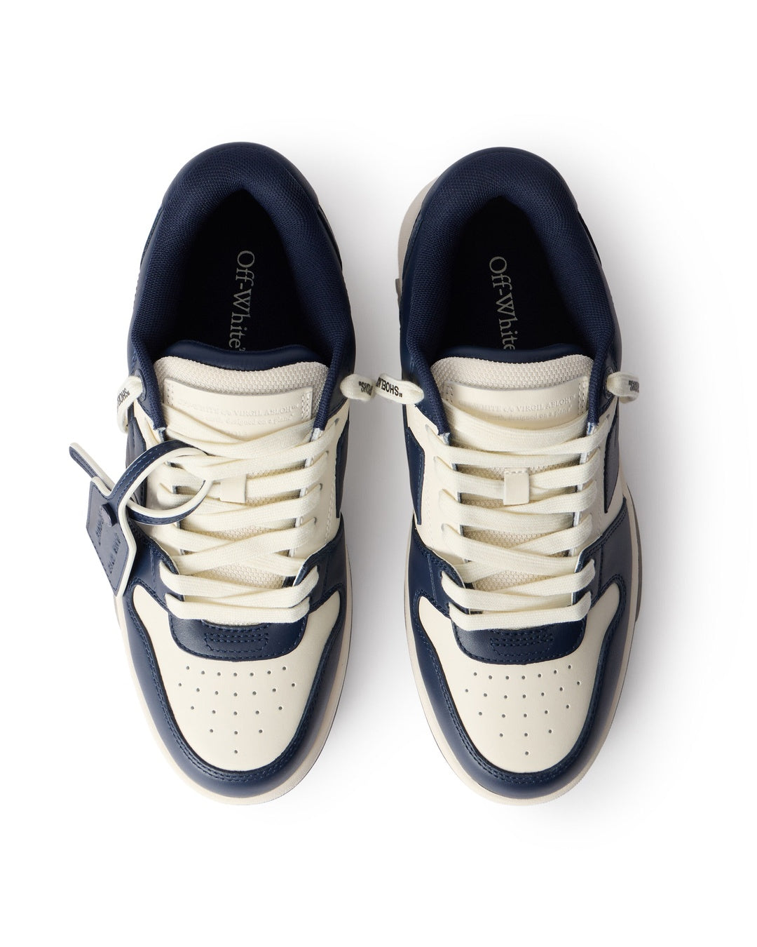 Out Of Office Navy White Sneakers Off-white оригінал – Купити в Україні – збільшений вид