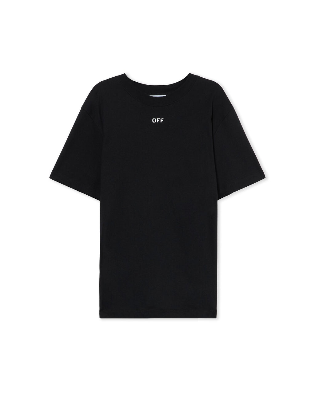 Stitch Arrow Slim Black T-Shirt, Off-White, photo 1