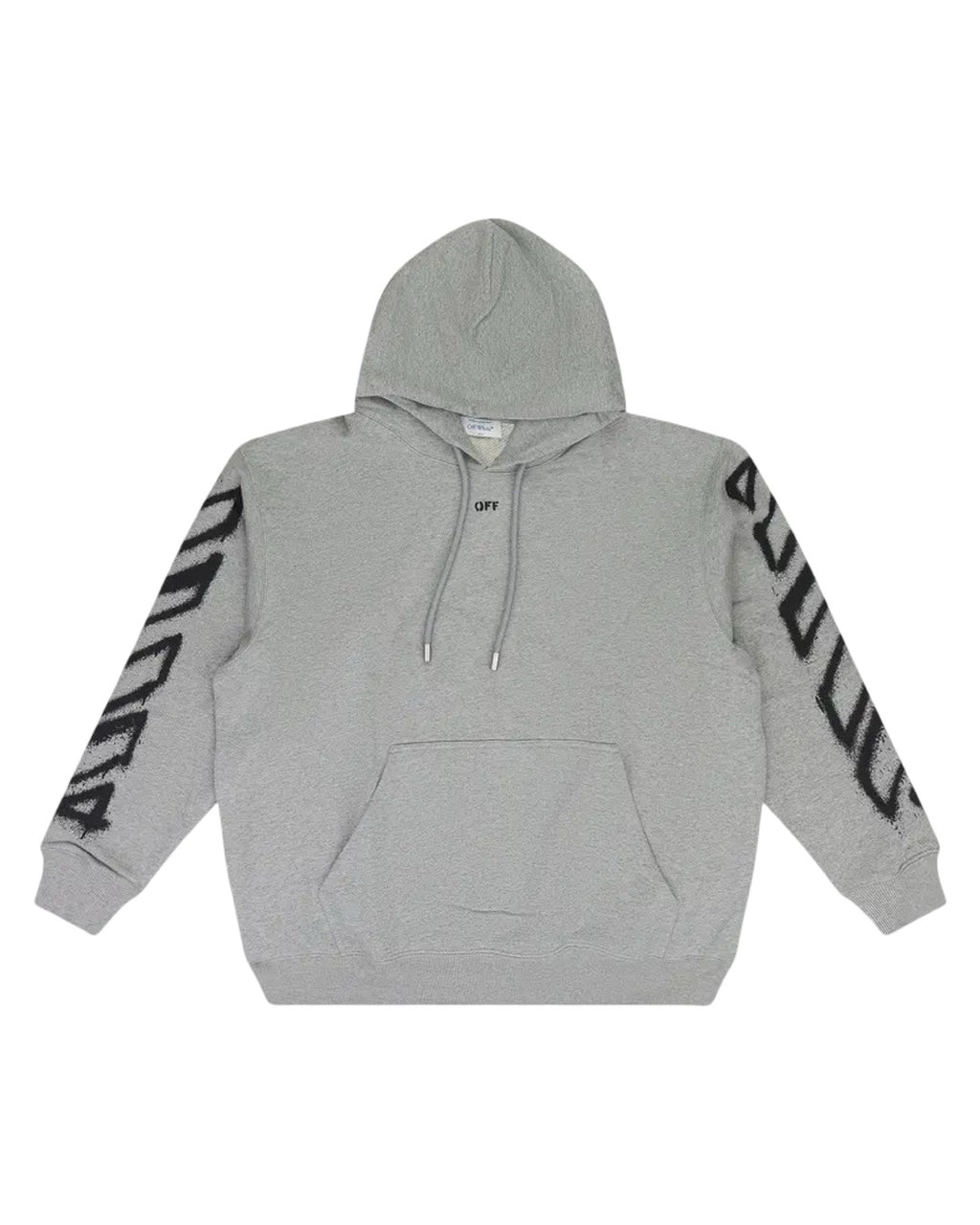 Spray Can Arrow Grey Hoodie, Off-White, фото 1