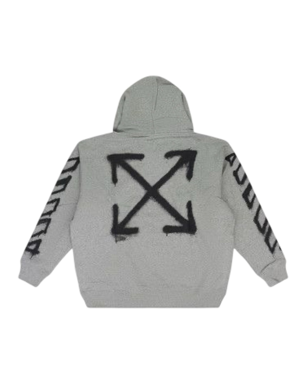 Spray Can Arrow Grey Hoodie, Off-White, фото 2