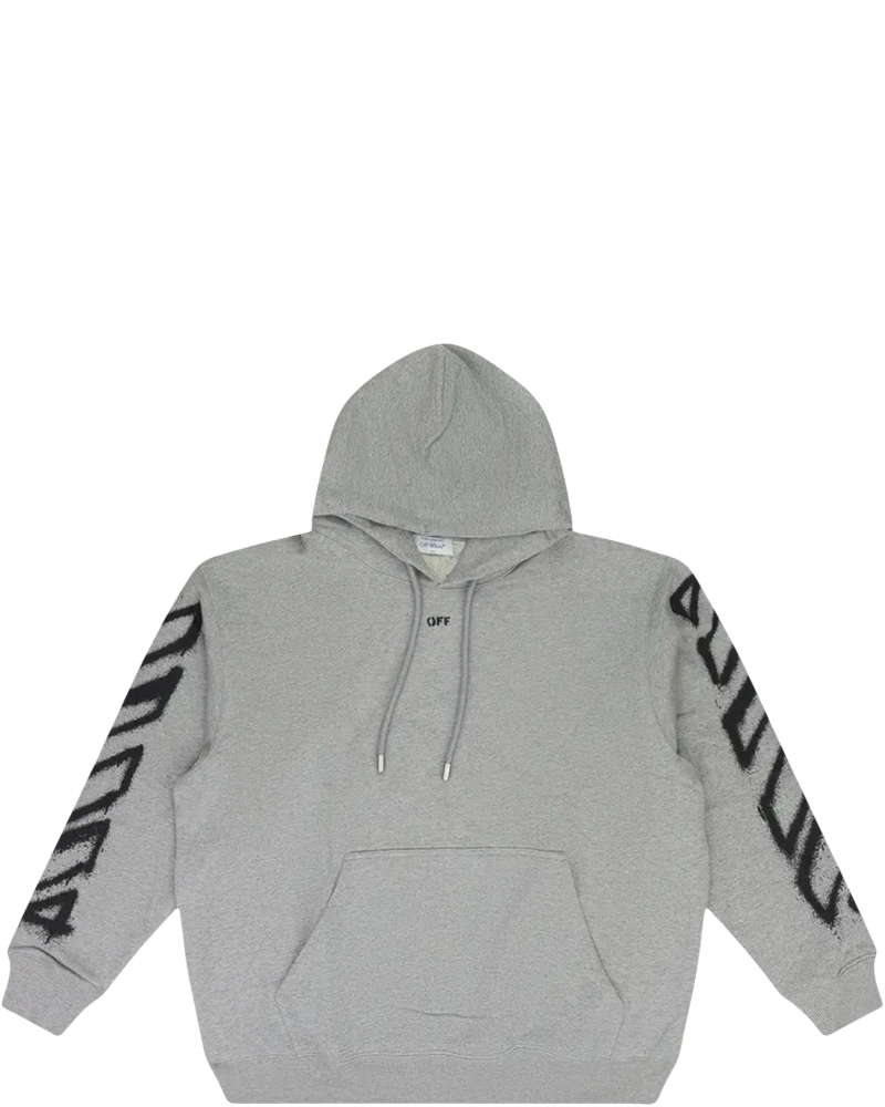 Spray Can Arrow Grey Hoodie Off-white оригінал – Купити в Україні