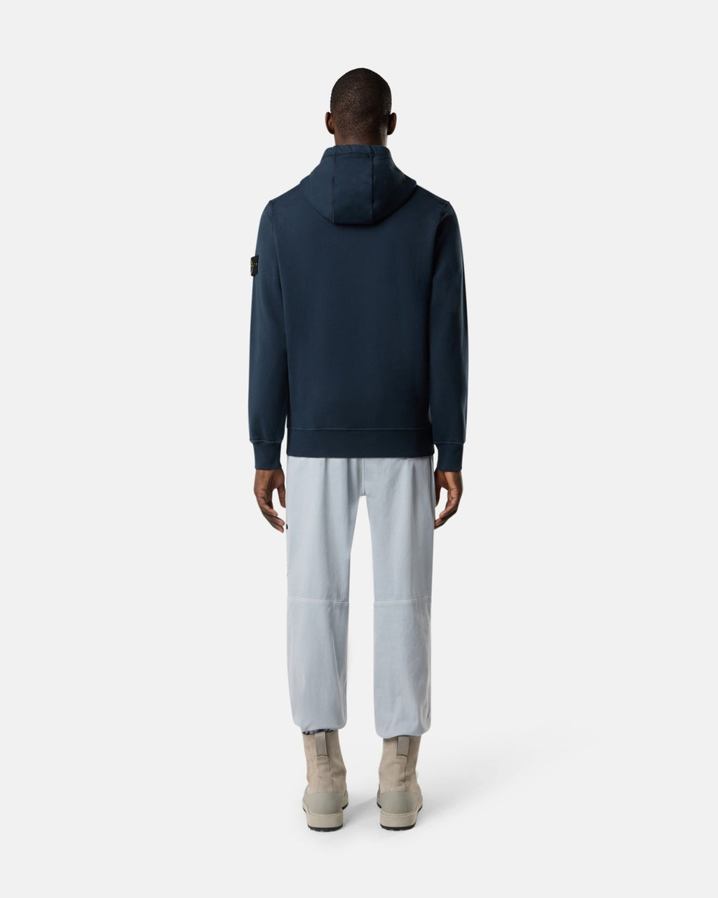 Pouch Pocket Navy Hoodie, Stone Island, photo 6