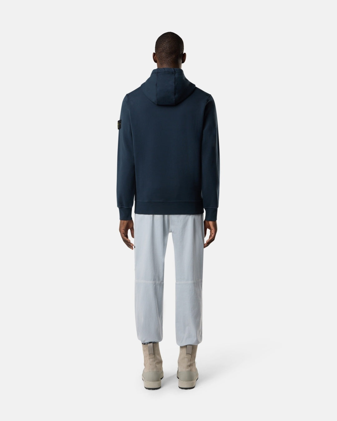 Pouch Pocket Navy Hoodie Stone island оригінал – Купити в Україні – додатковий вид 6