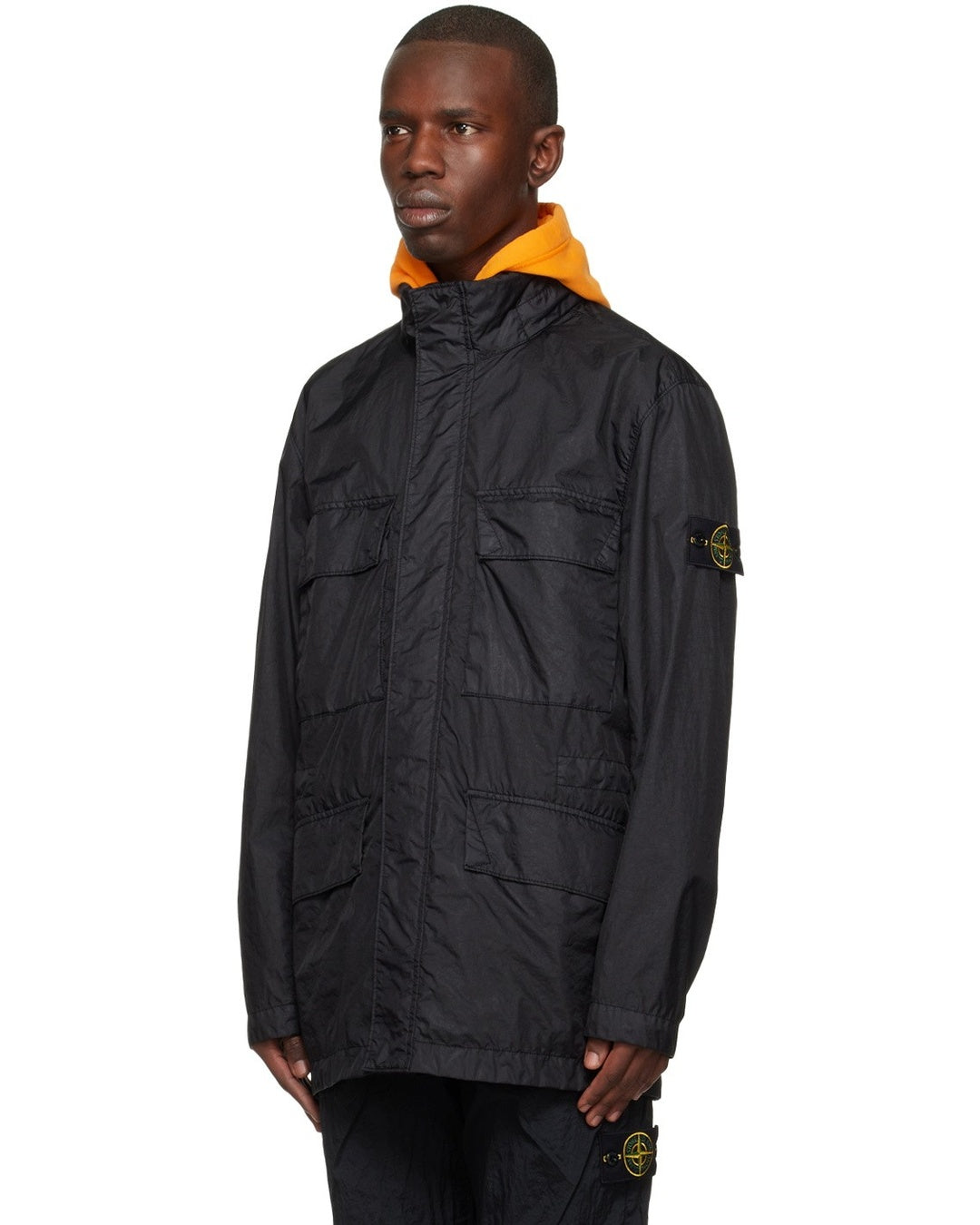 Membrana 3L TC Black Field Jacket Stone island оригінал – Купити в Україні – збільшений вид
