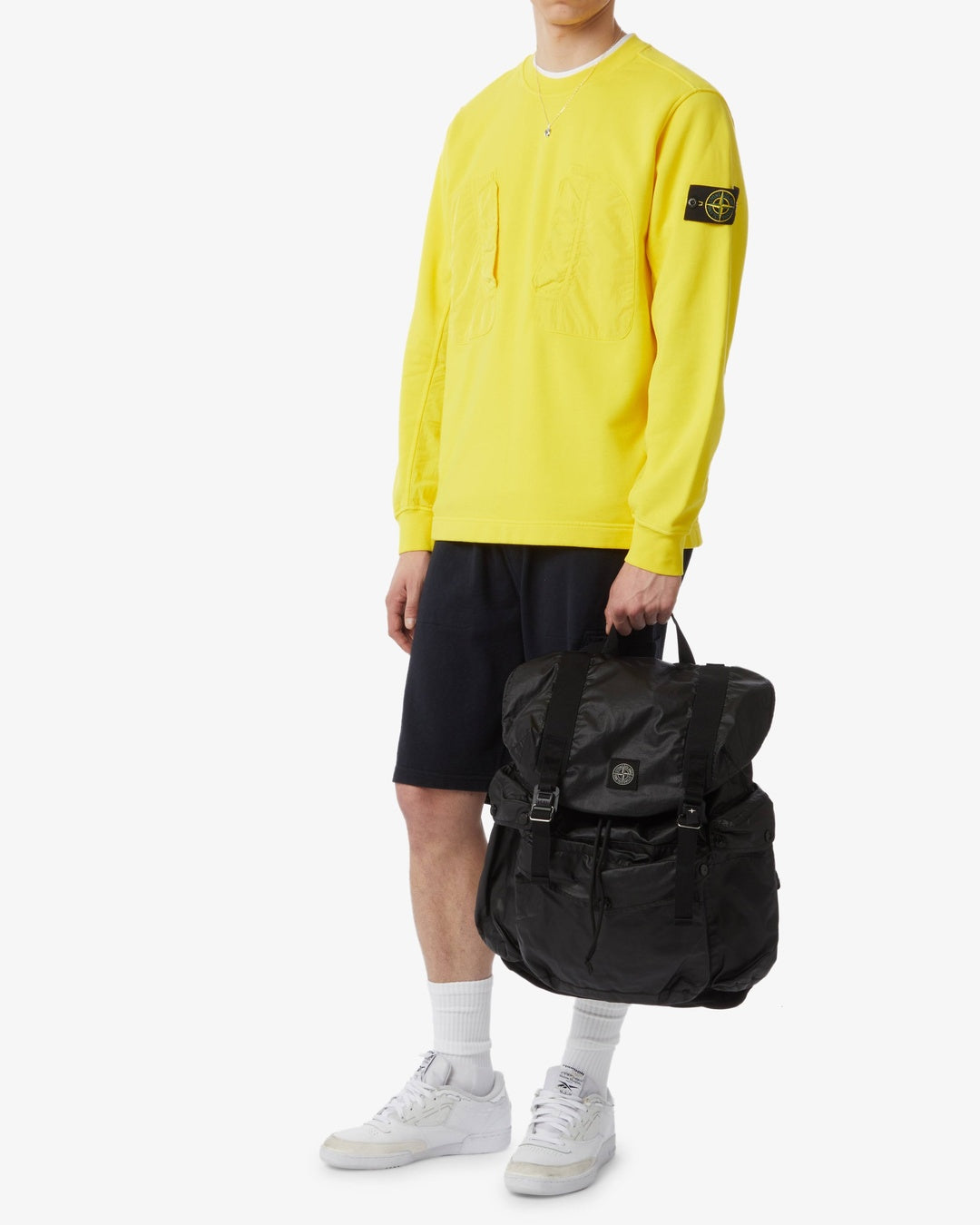 Nylon Pocket Lemon Yellow Sweatshirt Stone island оригінал – Купити в Україні – детальний вид