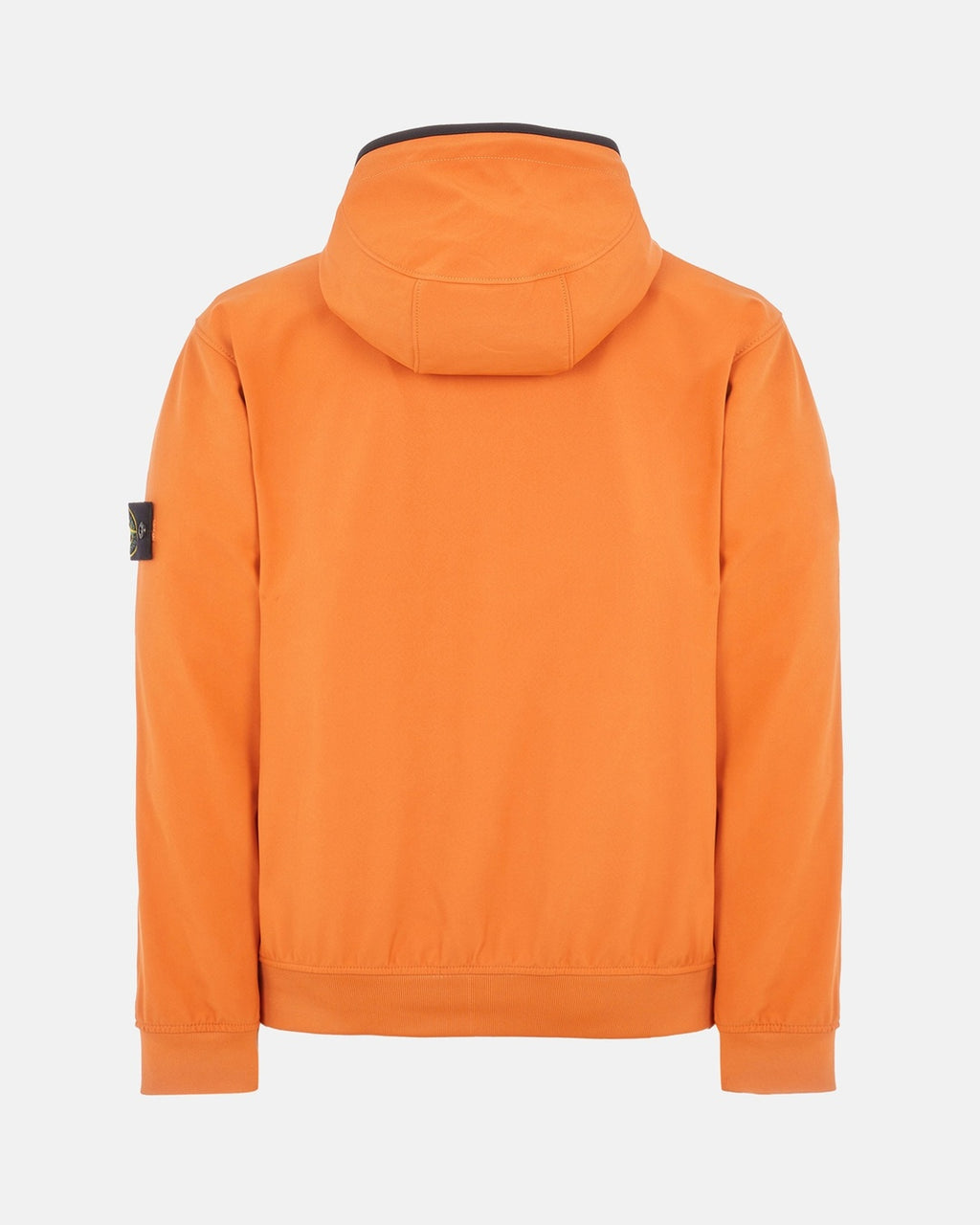 Light Soft Shell-R Orange Hooded Jacket, Stone Island, photo 2