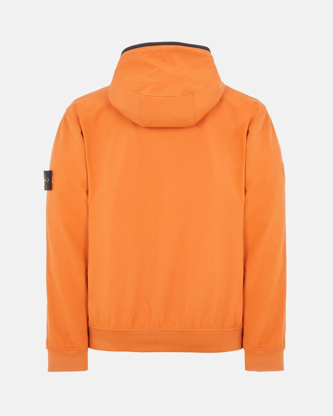 Light Soft Shell-R Orange Hooded Jacket Stone island оригінал – Купити в Україні – вид ззаду
