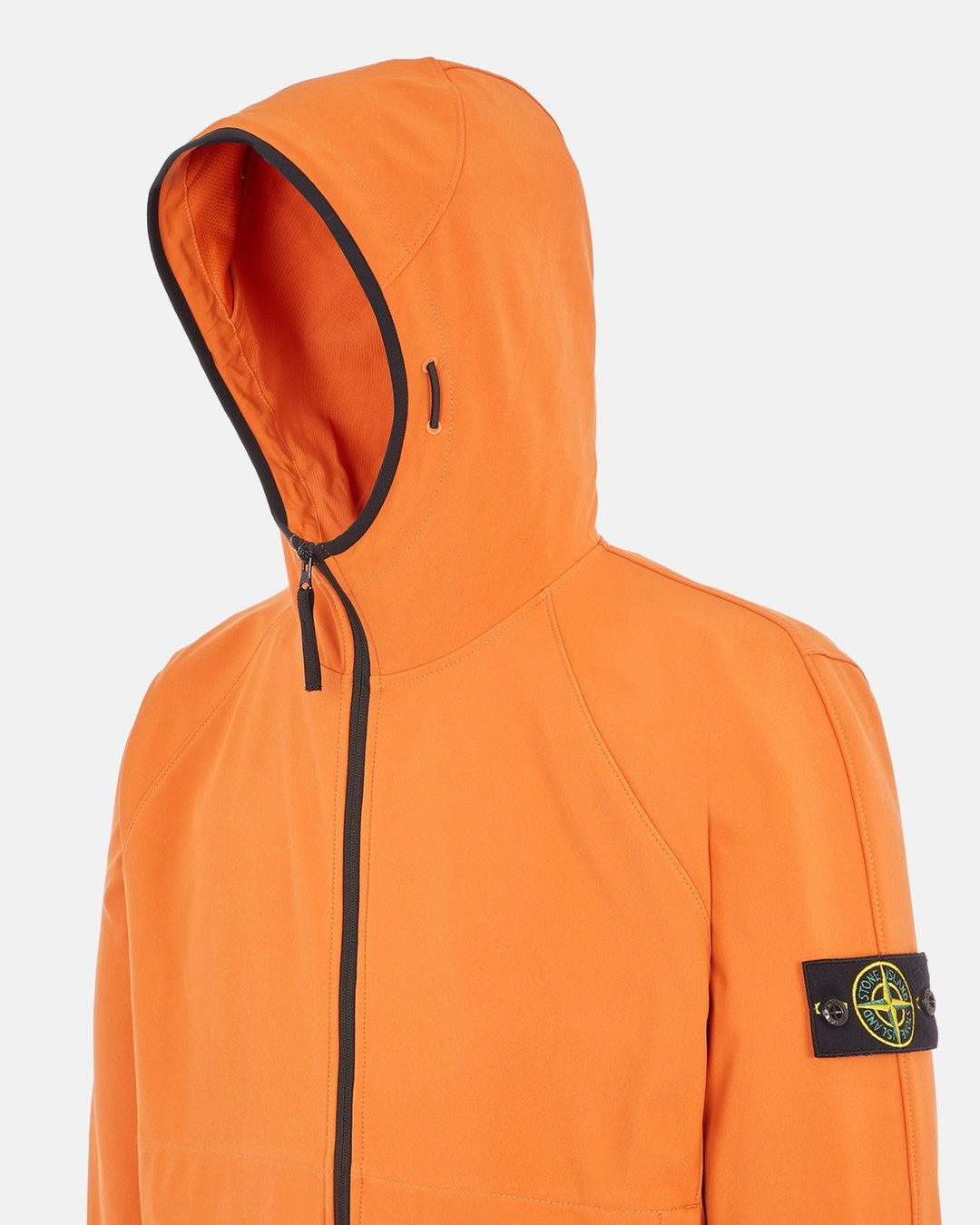 Light Soft Shell-R Orange Hooded Jacket Stone island оригінал – Купити в Україні – детальний вид