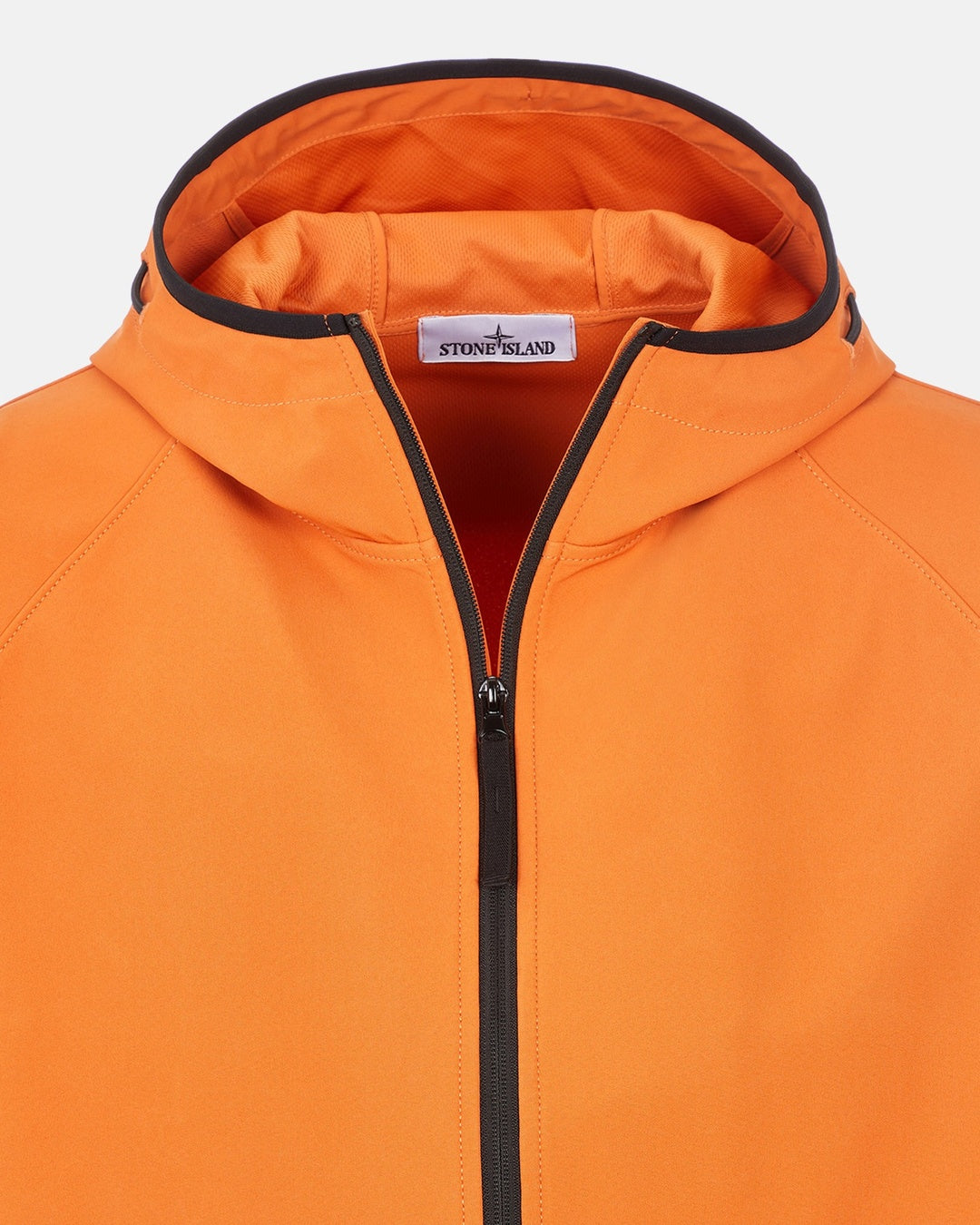 Light Soft Shell-R Orange Hooded Jacket Stone island оригінал – Купити в Україні – збільшений вид