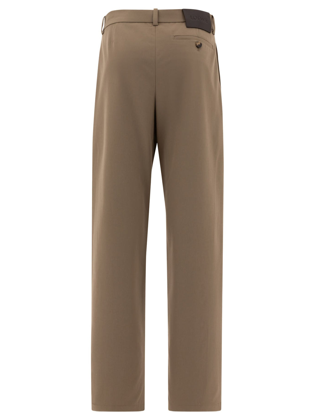 Cotton And Silk Trousers LOEWE – Гарантія оригінальності – вид ззаду