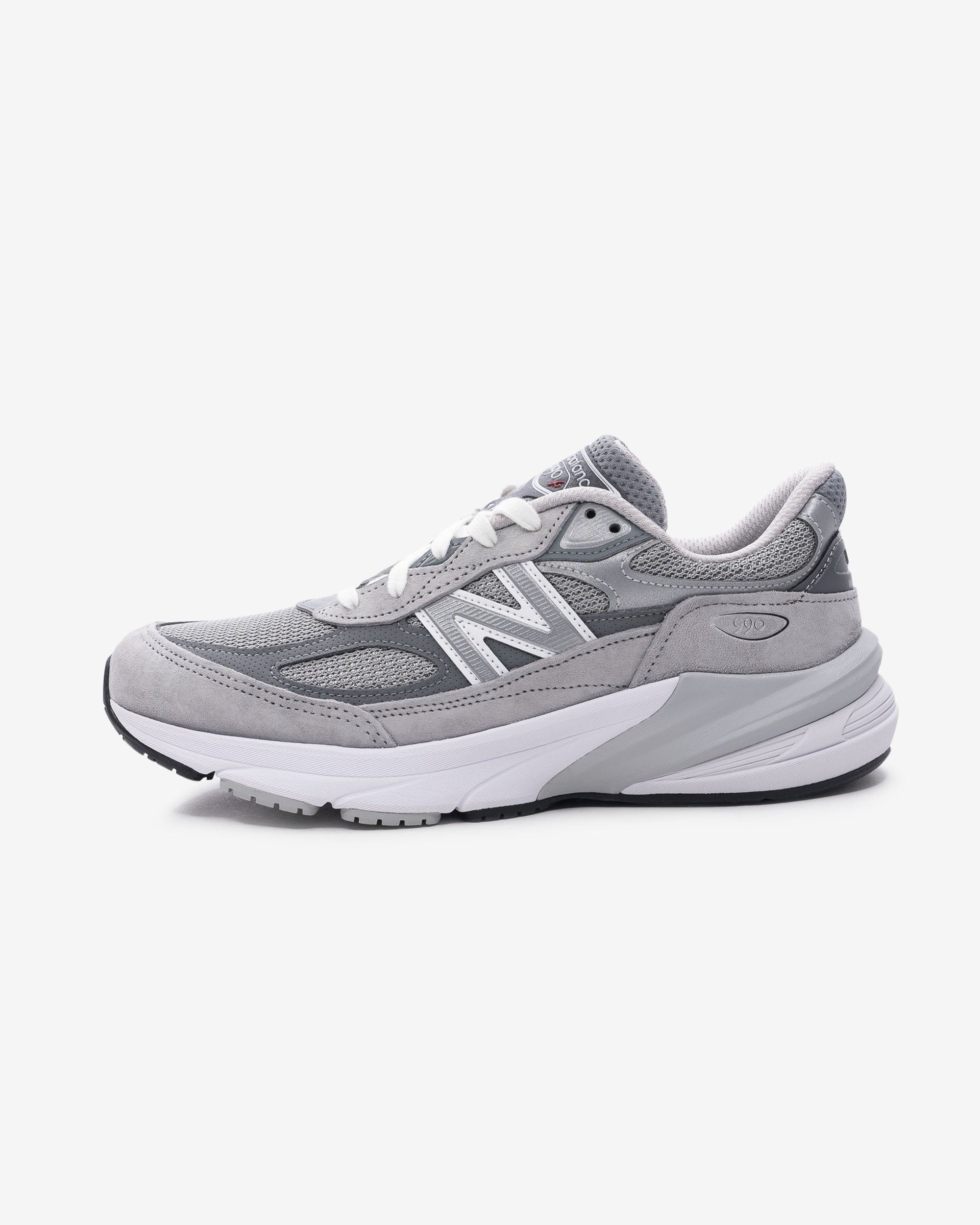 Оригінальна Womens Made In Usa 990v6 Grey New balance – вид ззаду