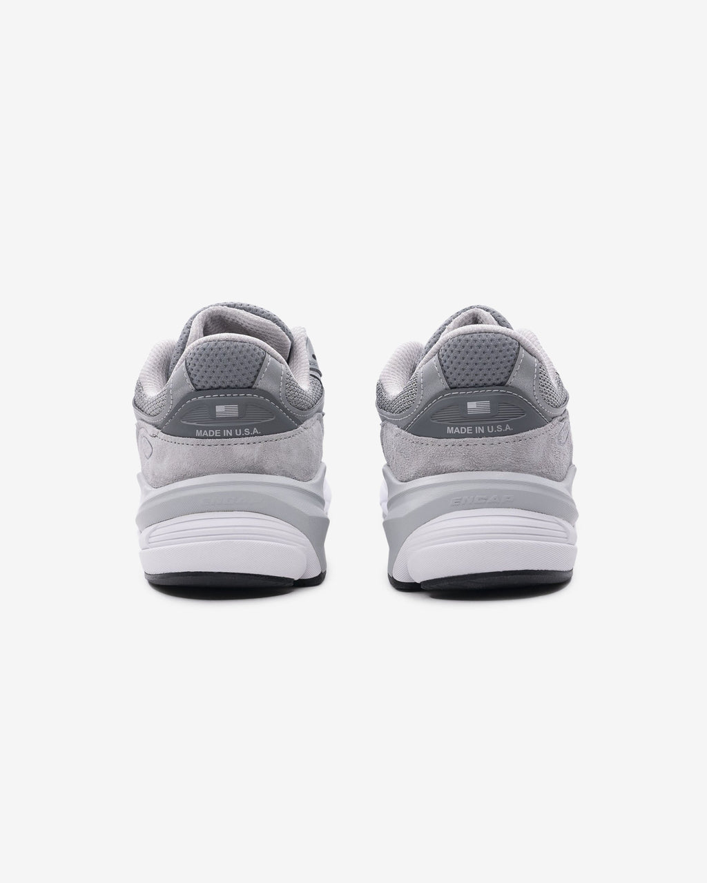 Оригінальна Womens Made In Usa 990v6 Grey New balance – вид ззаду